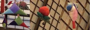 つるし雛/三角/桃/羽子板