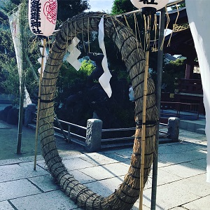 スサノオ神社茅の輪