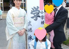 入学式訪問着